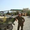 Антон после боев в Гори. 2008 год