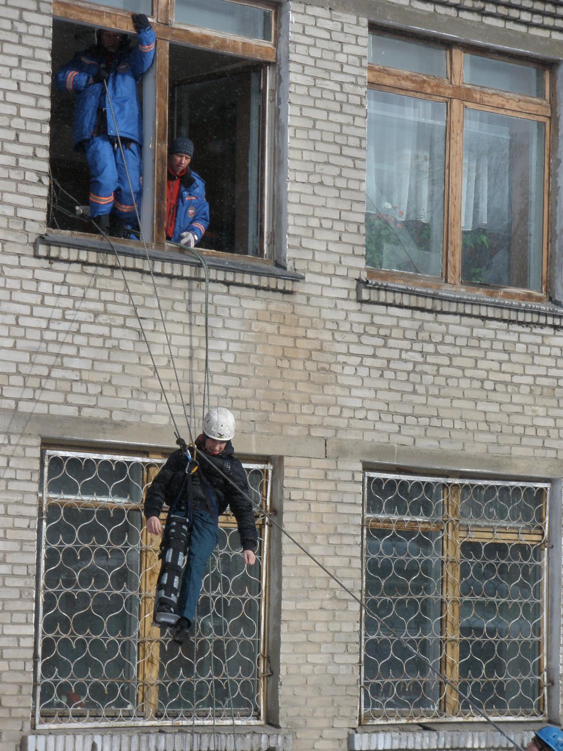 Эвакуация учащихся в школе №39