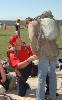 Спартак Черныш всегда готов кого-нибудь сбросить с неба