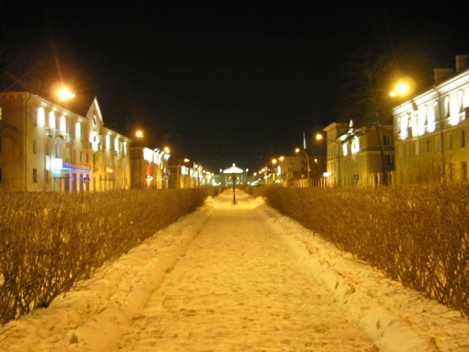 ул. Ленина - пешеходная дорожка