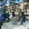 Установка памятника на прежнее место Установка памятника на прежнее место