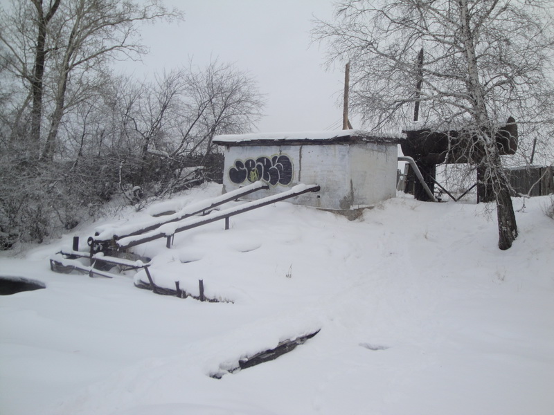 Вадакачка зимой)))