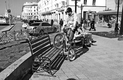 На велике по лавочкам