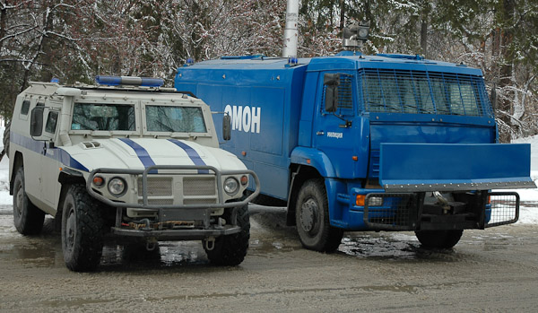 Машина для разгона митингов