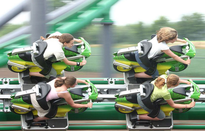 Карусель для любителей погонять