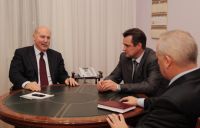 Губернатор Иркутской области и мэр АМО обсудили вопросы социально-экономического развития Ангарского муниципального образования