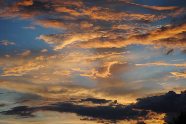 таинственное летнее небо