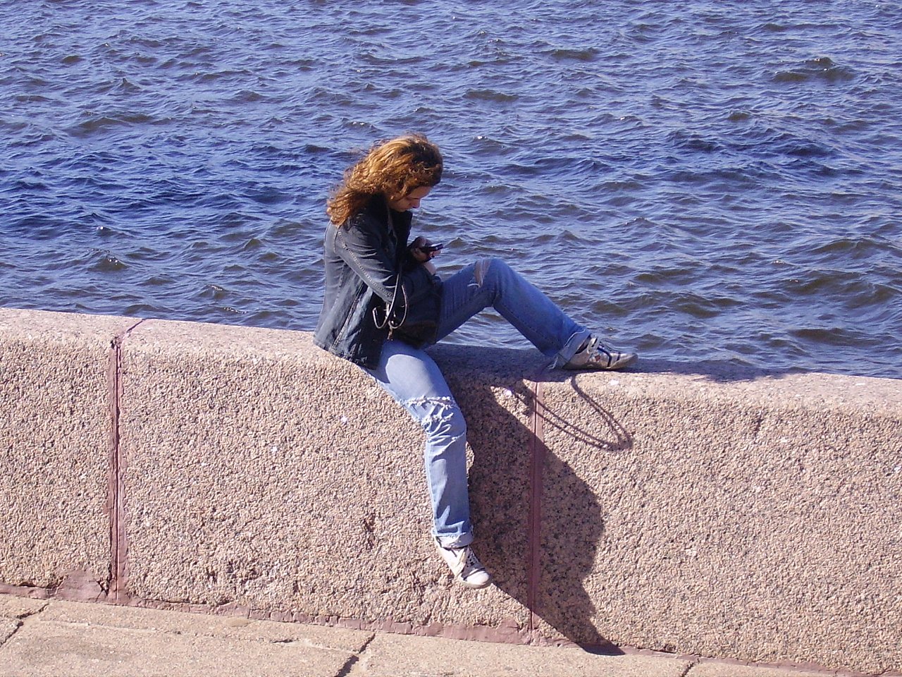 На Стрелке Васильевского острова